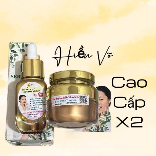  Combo CAO CẤP X2 tái tạo da nám sạm tàn nhan mụn thâm - Hiền Võ Skincare 647 trị 