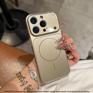 Compatible con iPhone 17 Pro Max, funda magnética delgada para Apple 16 Pro Max, pantalla grande, sensación ultrafina, vidrio mate, cubierta protectora para iPhone 15/14 Pro Max, 13, protección completa contra caídas.