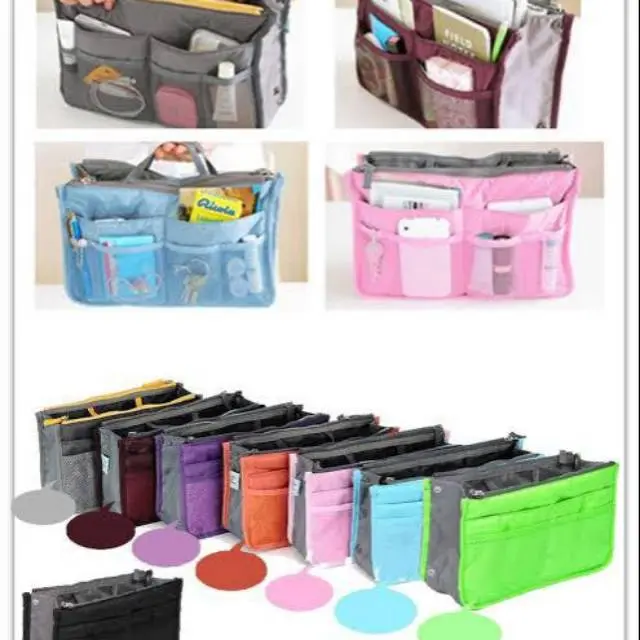 Sanifu | Tas Organiser Bag In Bag/ Korean Dual Bag Organizer Pouch Import Promo!