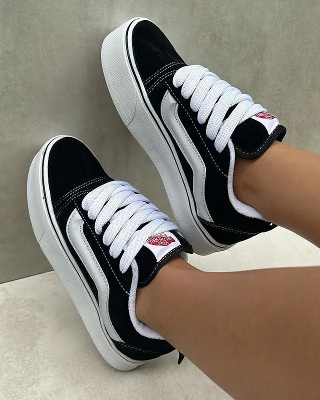 Produk Terlaris Sepatu Vn Knu Skool Anak Black White Import Quality 31-44 FREE BOX Fashion 2