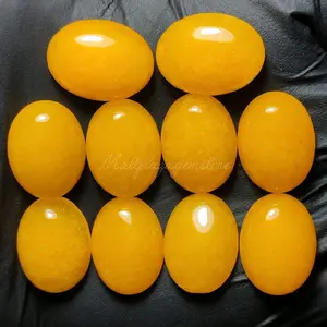 batu yellow chalcedony asli natural / losstune batu yellow chalcedony (RANDOM)