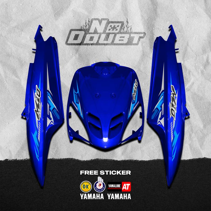 STRIPING MIO SPORTY CUSTOM BLES - BLUE BODY 0