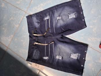Product Review of Paket Hemat Celana Jeans 100K dapat 2 Celana Pendek Sobek Tembus - Celana Pendek Sobek Pria Standar dan Jumbo size 27-38 Distro from a**😘 1