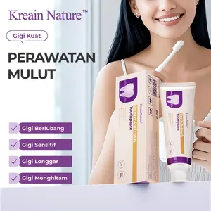 Kreain  Nature Pasta Gigi Yang Bersih Dan Menenangkan, Perawatan Lembut, Segar Dan Tahan Lama