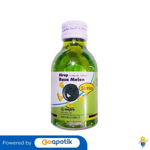 Gambar SIRPLUS RASA MELON SIRUP 100 ML dari Apotek Duta Farma by GoApotik Kota Surabaya Tokopedia
