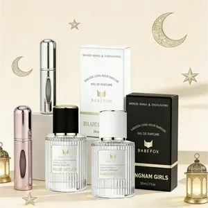 89K Dapat 4 BABEFOX Duo Parfum 30ml - Parfum Premium Tahan Lama 12 Jam｜Diracik oleh Perfumer Profesional dengan Bahan Alami Berkualitas｜Aroma Manis & Segar｜Parfum Ori BPOM Aman & Wangi Elegan