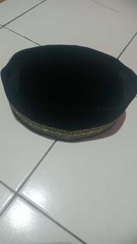 Product Review of Peci Pria model terbaru 2023 Premium Beludru Halus Tebal Nyaman Tinggi 9 Merk BREADSTR List Emas Gold - Songkok Kopiah Hitam Polos Akad Nikah Unik keren Anak dan Dewasa laki-laki perlengkapan sholat bisa bayar di tempat COD Motif Muslim from K**r 0