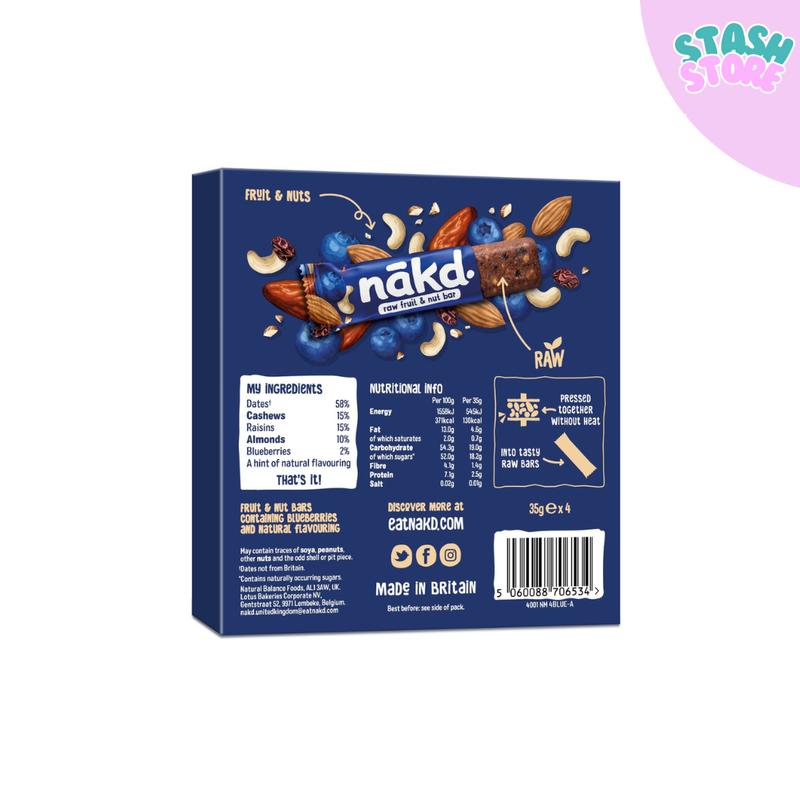 [SUPER CLEARANCE SPECIAL] NAKD  Blueberry Muffin Bar Vegan BAR 35G 12 PC VALUE BUNDLE UP $20.50 1