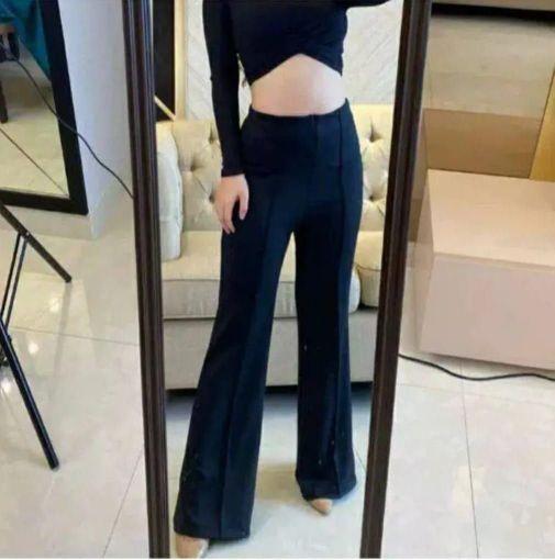 Celana Kulot Cutbray Scuba Premium Ukuran Standar Celana Scuba Tebal  Melar Celana Panjang Highwaist Standar Wanita Celana  Kerja Kantor