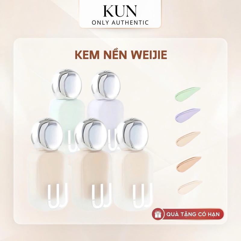 Kem Nền Weijie Z.W.J weijie Lightweight Makeup Holding liquid foundation 30ml - Kun cosmetic mỹ phẩm trang điểm Women Nữ