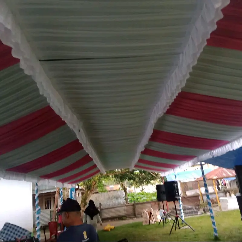plafon tenda serut uk 4x6/ plafon sisir / plafon terop Outdoor 2