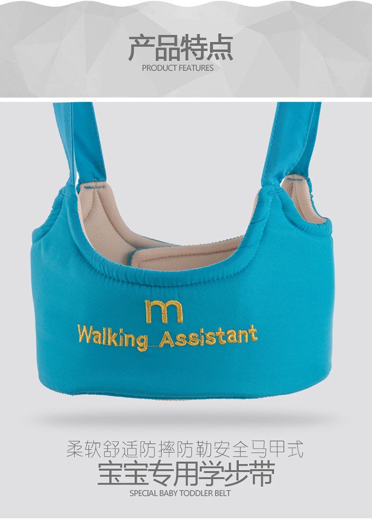 Product Introduction of A multi-functional baby walker for one-year-olds that is breathable, prevents falls, and ensures safety while walking to prevent wandering off. 17