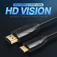 Gambar Vention [VAA-D02 2M] Kabel Mini HDMI to HDMI 2M High Speed dari Vention Authorized Store Kota Administrasi Jakarta Barat 2 Tokopedia