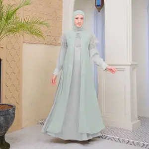 ( Ready Stok ) Dress Mom Rinjani by Akifa