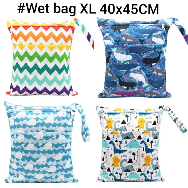 waterproof wet bag diaper bag swimming bag 40X45CM XL