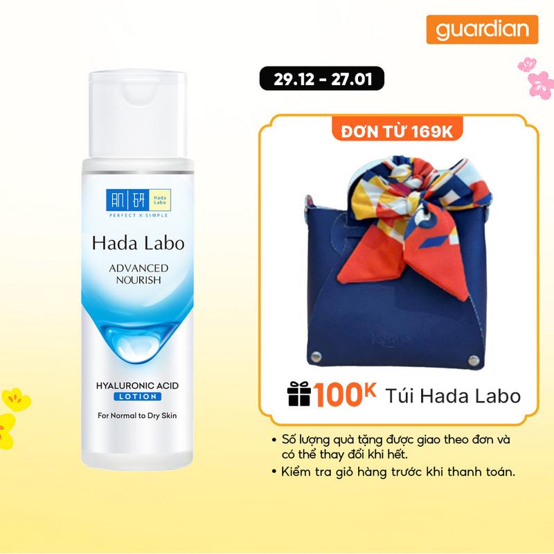 Dung Dịch Dưỡng Ẩm Hada Labo Cho Da Khô Advanced Nourish Hyaluron Acid Lotion 170Ml | Guardian Store 