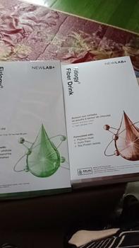 Product Review of NEWLAB Bundle 1 Box Fitlogy Tea Drink + 1 Choco Drink | Minuman Teh Hijau Herbal & Minuman Serbuk Rasa Susu Cokelat from p**w 1