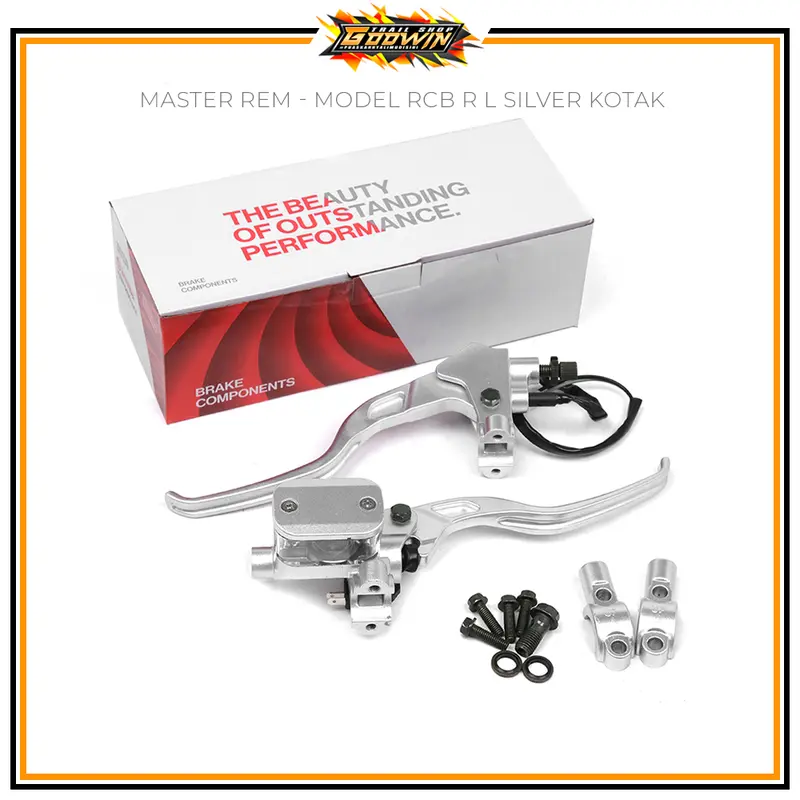 Master Rem Set Atas Oval Kotak CRF 150L KLX 150 Bigfoot D-tracker New WR 155 Universal 6