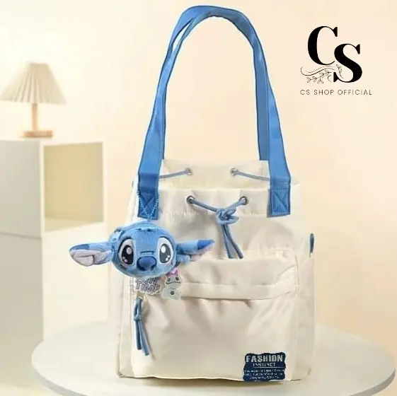 Tas Totebag Wanita Tas Jinjing Bahan canvas Original Totebag Serut Totebag Tas  Selempang kuliah Kerja Terbaru Kekinian 6