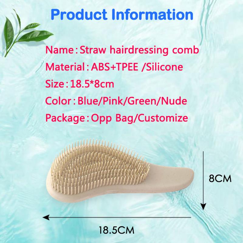 Product Introduction of Detangler Brush Hair Brush Comb for Adults and Kids Natural,Curly,Straight,Wet/Dry Hair, Little Girl & Toddler Accessories, Teenager Gifts Haircare Smooth 10