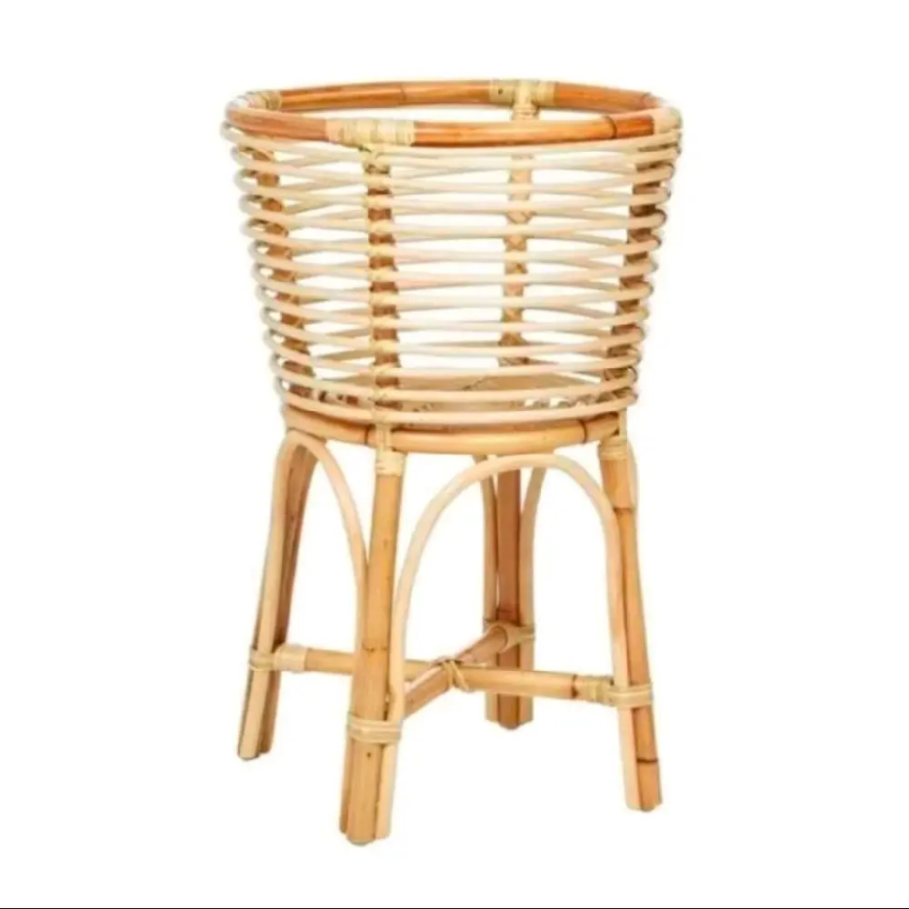 Jupiter Standing Pot Rotan Cover Pot Aesthetic
