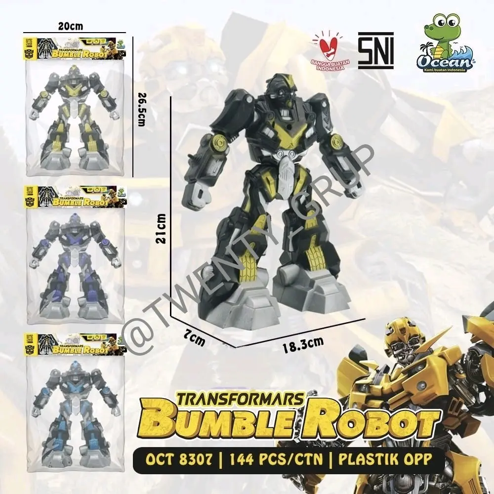 ROBOT TRANSFORMARS BUMBLE ROBOT OCT 8307 BESAR Toys