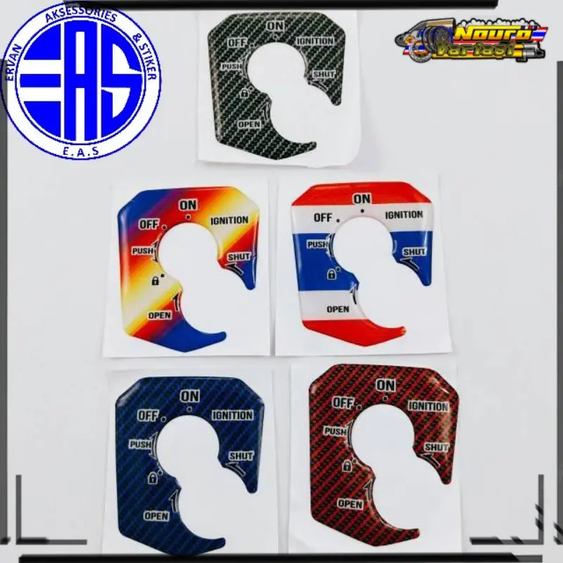 EMBLEM LOGO HONDA SONIC 150 R  CB150 R CB 150 R LOGO TUTUP KUNCI  KONTAK KARBON HITAM KUALITAS lightstore8