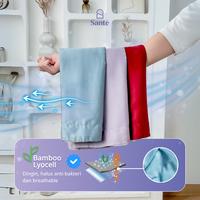Gambar Santé - Sarung Bantal & Sarung Guling Bamboo lyocell 80s | Sarung Bantal Premium | Sarung Bantal Minimalis | Sarban Hypoallergenic | Sarban Sargul Anti Bakteri | Sarban Sargul Skincare Friendly, Adem, Halus, Lembut | Alba Series, Wisteria 50x70 cm - Wisteria Lillac, 1 sarung bantal dari Sante Official Store Kota Tangerang Selatan 4 Tokopedia
