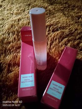 Product Review of HOBE BAR Probiotic Oral Spray - Sugar-Free, Alcohol-Free, and Preservative-Free, Peach Mint Flavor for Fresh Breath (20 ml) hobe  bar pewangi mulut semprot mouth spray parfum  mulut Liquid from ⚫**ᵀ P**I A**a ** 3