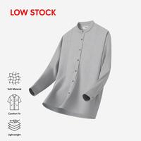 Gambar DUHA Baju Koko Flannel Lengan Panjang - Grey Mist - Ghaba - L dari Duha Muslim Wear Kota Tangerang 1 Tokopedia