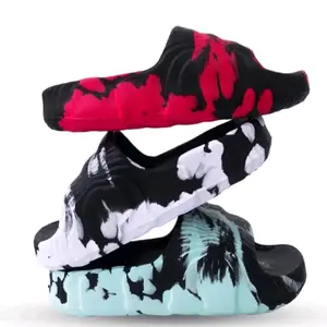 Sandal Anak Cowok Terbaru Sandal Laki Laki Selop Loreng  Slip on Ringan Lentur  Casual capel dewasa Sendal Fashion Kaki Karet Size 30-31 Sampai 43-44.