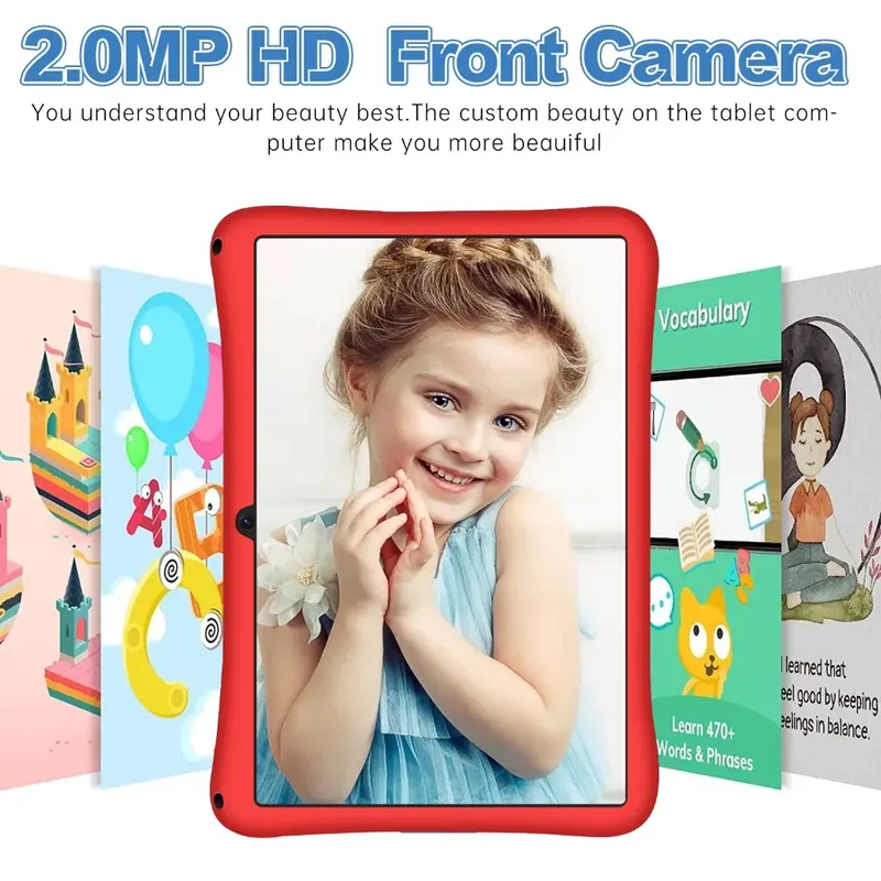 【Bisa COD】Tablet PC Baru Galaxy F13 Ultra Kids Edition 6GB+128GB Tablet Android 7 /10.1 inch Layar Full Screen Layar Besar Wifi 5G Bluetooth 5
