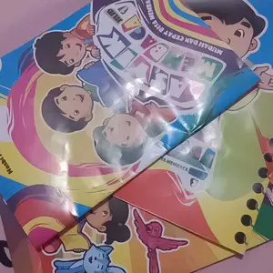 ( 3 BUKU ) Asyik Baca 123 | Buku Belajar Membaca Bacalah Paud/TK | 16 Hal 14.5x20.5 Cm | Cahaya Ilmu Bandung