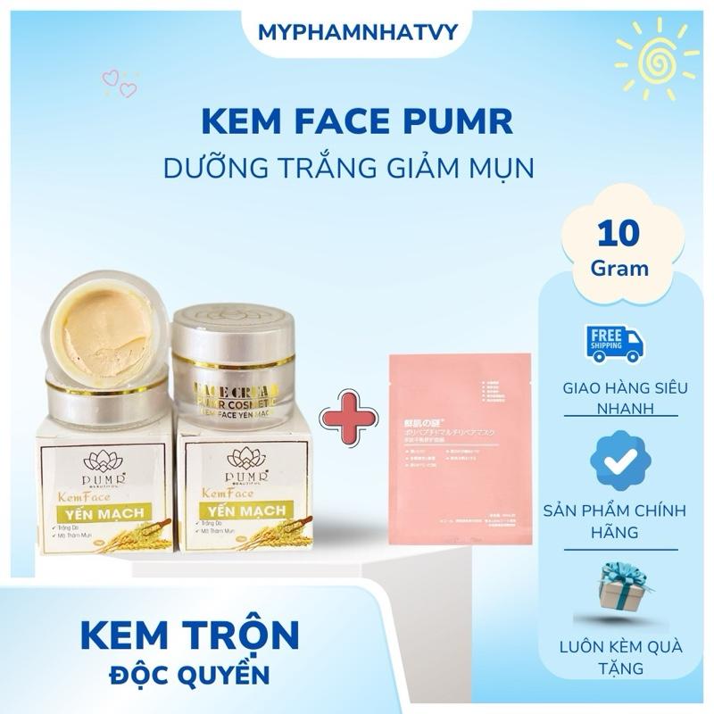 FACE YẾN MẠCH PUMR DÙNG BUỔI TỐI 0