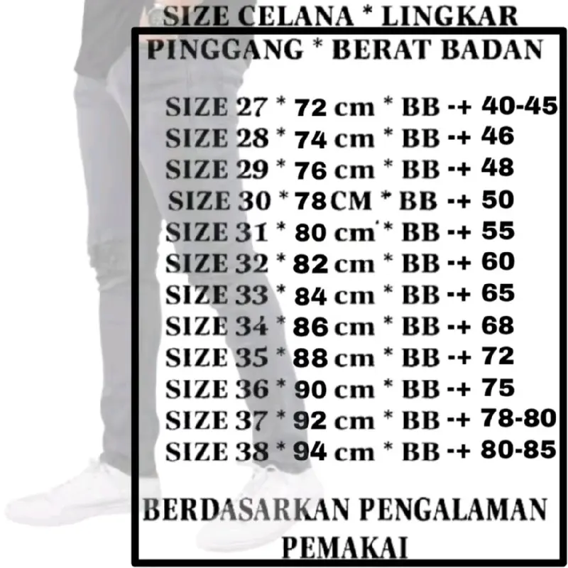 PAKET HEMAT BELI 1 GRATIS 1 CELANA PANJANG PRIA JEANS SOBEK LUTUT//RIPEED JEANS TERBARU 5