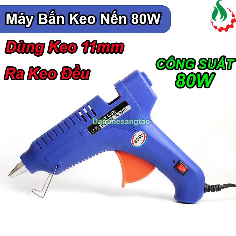  Máy bắn keo nến 11mm 80W nhiệt độ 100°C-220°C 