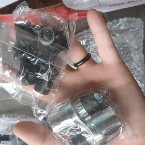 PAKET Master Rem Tabung Tipe OVAL + Handgrip Octagon + Jalu Stang Chrome Model PCX Bisa Untuk Semua Tipe Motor UNIVERSAL
