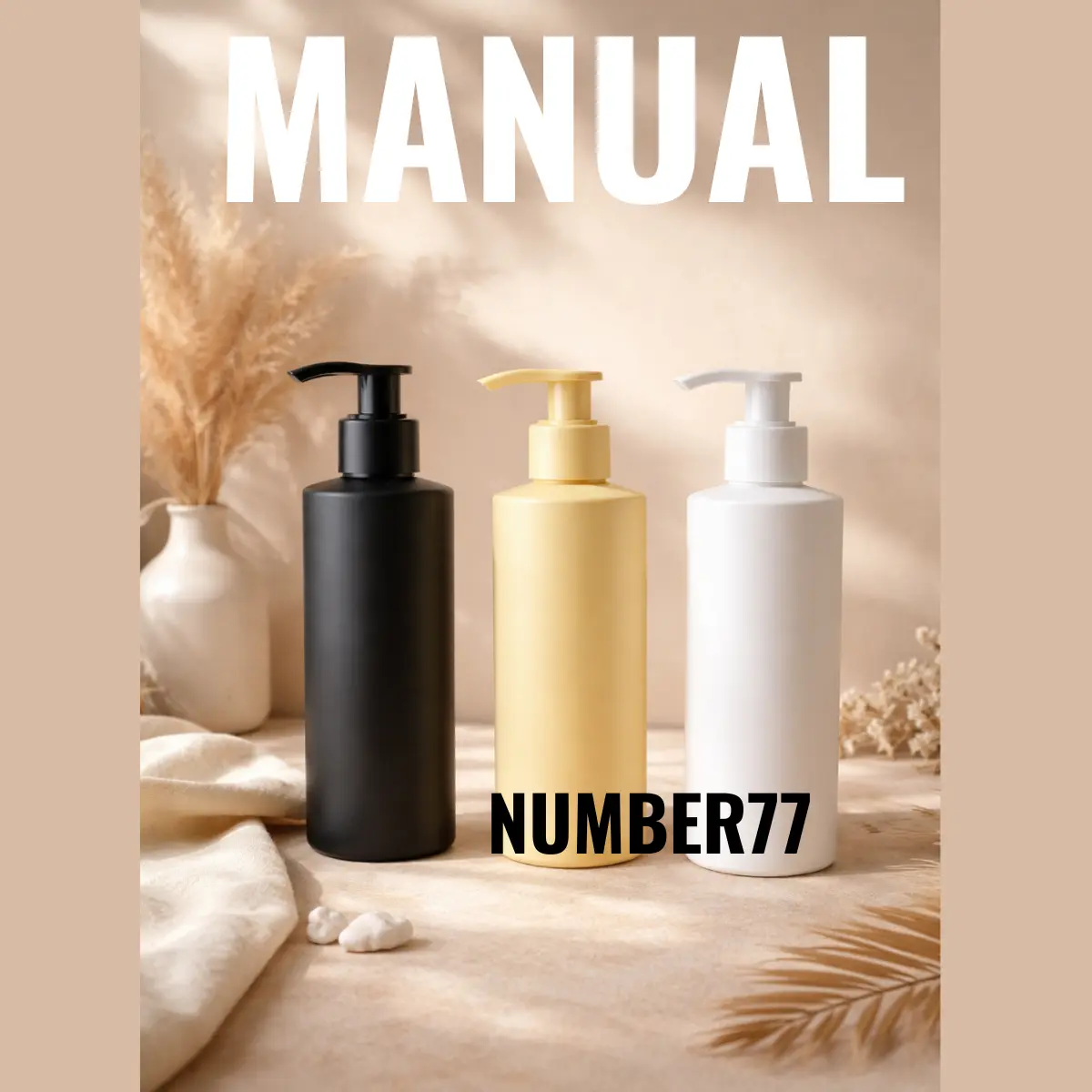 Botol Pump Minimalis Manual - Elegean Praktis Best Seller