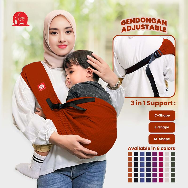 CIMO BABY - Flyknit Gendongan Geos Bayi Samping Ajustable Gendongan Jaring 3