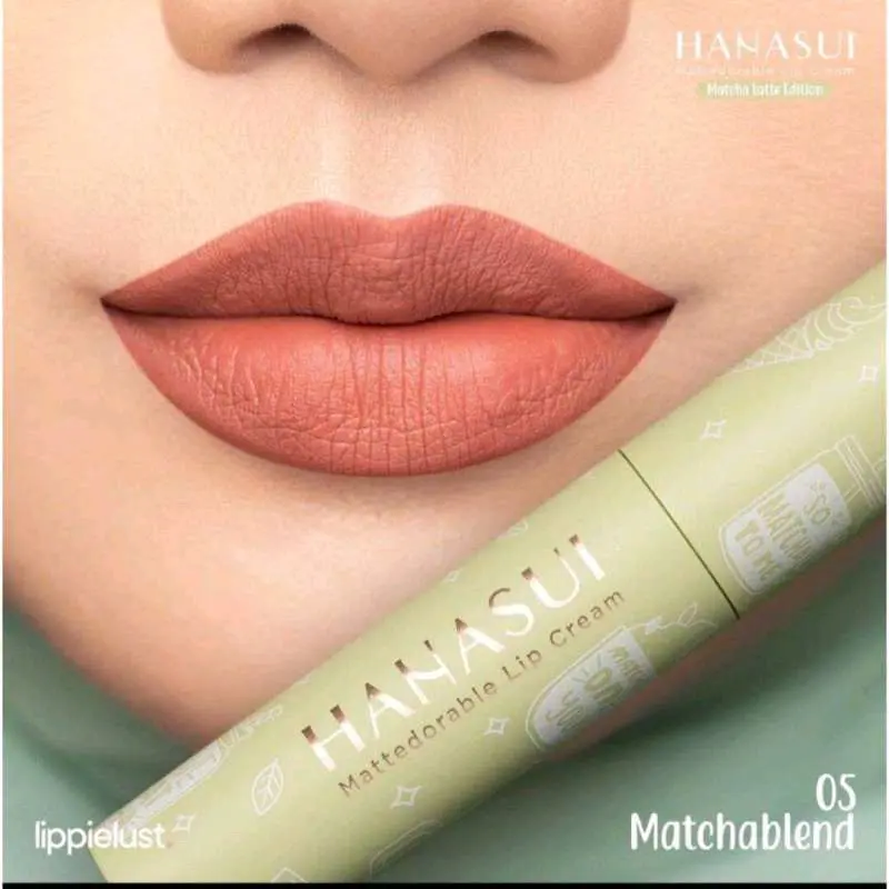 HANASUI LIP CREAM EDITION MATCHA 7