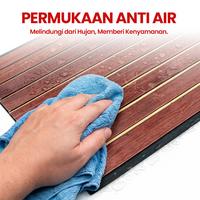 Gambar Wood Pvc Wall Panel 2.95m*30cm Dekorasi Dinding Anti Rayap Dan Anti Air Wood Panel Wpc - IndoWall - HQB-1 dari INDO WALL Kab. Tangerang 5 Tokopedia