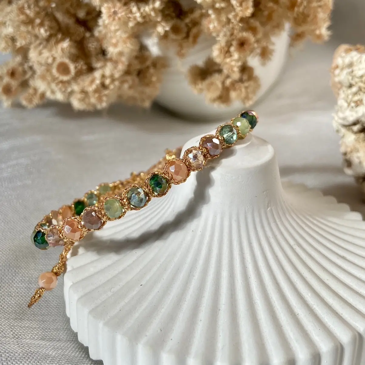 Zodiac Crystal Bracelet Virgo Colors