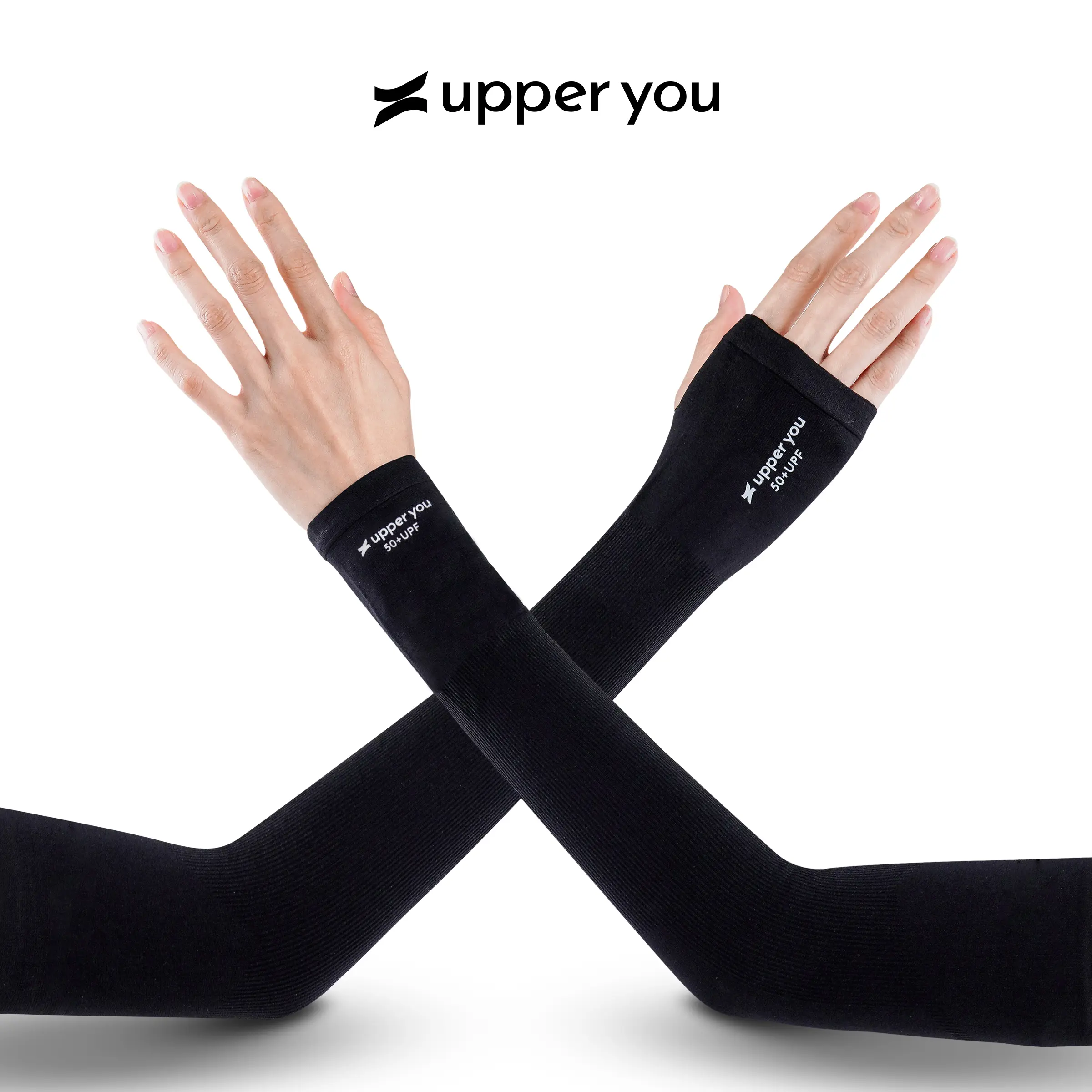 Găng Tay Chống Nắng  Bản Pro Cao Cấp UPPER YOU Xỏ Ngón/Không Xỏ Ngón Co Giãn 4 Chiều - OTX01/OTK01
