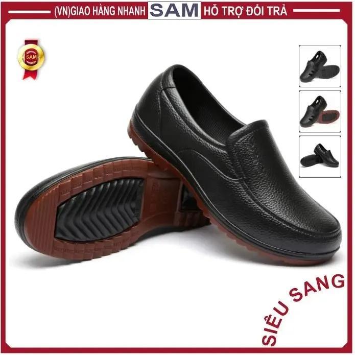 GIÀY CAO SU ĐI MƯA VÂN DA CHỐNG TRƠN HÀNG CAO CẤP KHÔNG VỠ ĐẾ(so với giày thể…
