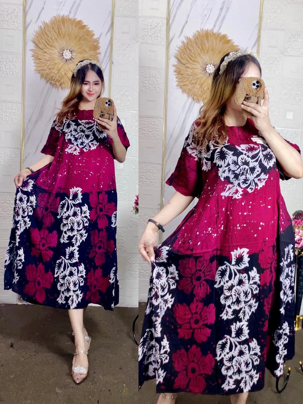 Daster Premium Terbaru Kekinian Daster Twill Ori Pekalongan Garis Cantik