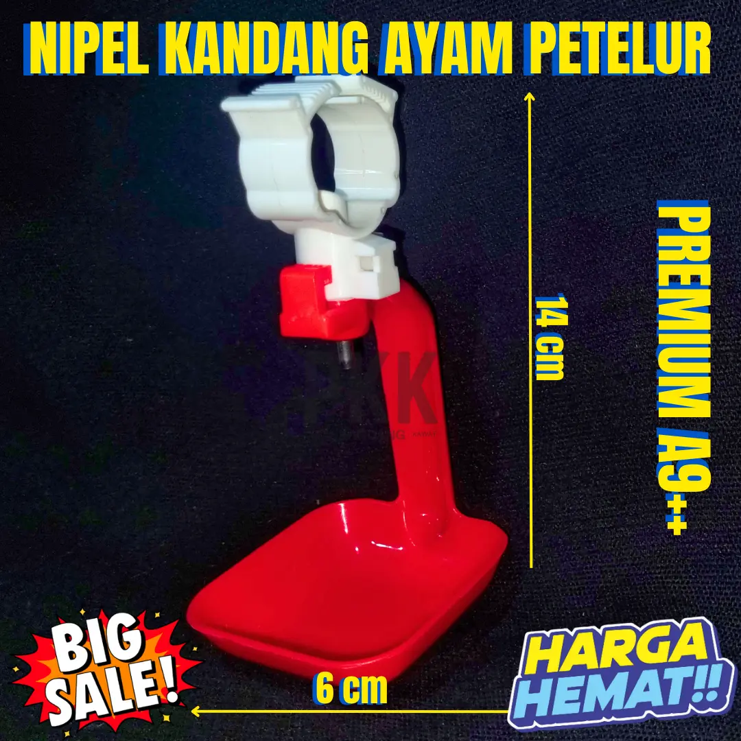 Nipel Kandang Ayam Petelur 1 Set Premium A9++ Kuat Tahan Lama bertelur besi