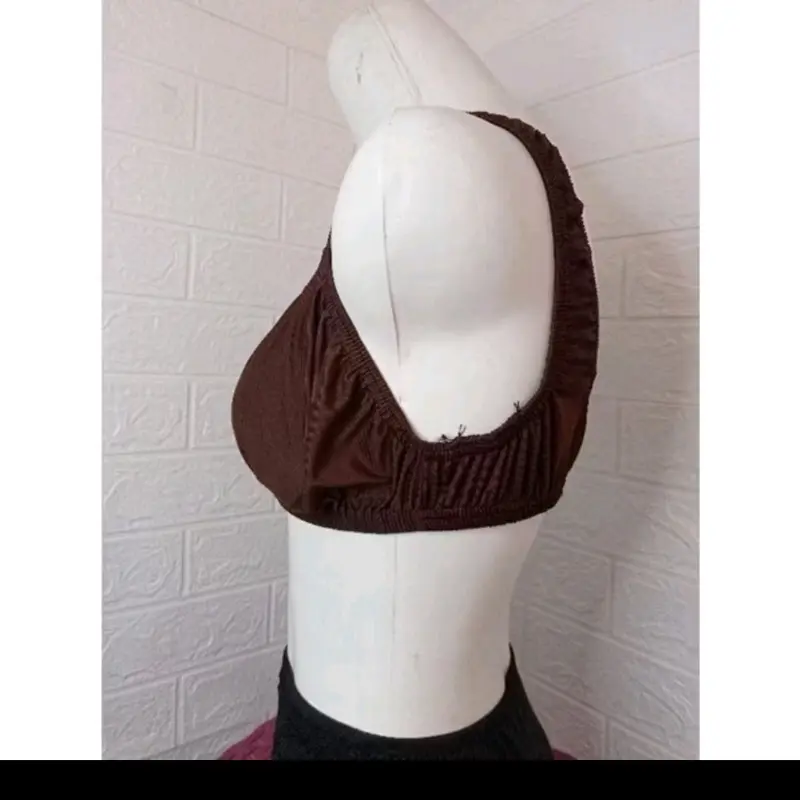 isi 5pcs Super JUMBO BB 80-140 kg,MINISET DEWASA,MINISET BUSUI Wanita Katun BH Cantik bra cup besar tanpa kawat Cewek 6