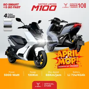 Uwinfly M100 Motor Listrik, Motor Power 5000 Watt, Range 120km