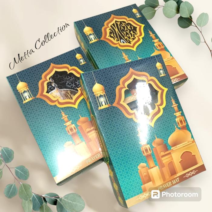 Gambar Kemasan Box Dus Karton Laminating Glossy Untuk Sajadah Ukuran Besar dari Toko Metta Collection Kota Administrasi Jakarta Pusat Tokopedia