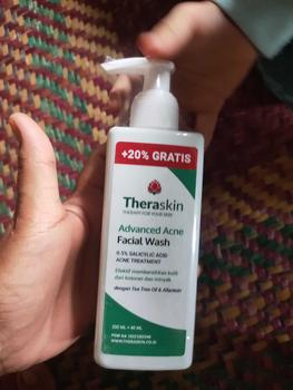 Product Review of Theraskin BPOM Advanced Acne Facial Wash - Sabun Wajah Cair untuk Kulit Berjerawat dan Bruntusan dengan Salicylic Acid dan Allantoin from S**y B**a A**n 1